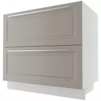 Konyhaszekrény Emporium d2e/90 grey stone/kor.fehér Konyhaszekrény Emporium d2e/90 grey stone/kor.fehér