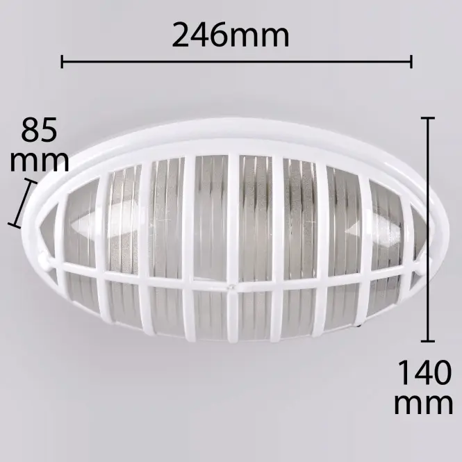 Lámpa Aqua Wall Fixture Fehér,7