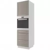 Konyhaszekrény Emporium d14ru/3e grey stone/kor.fehér Konyhaszekrény Emporium d14ru/3e grey stone/kor.fehér