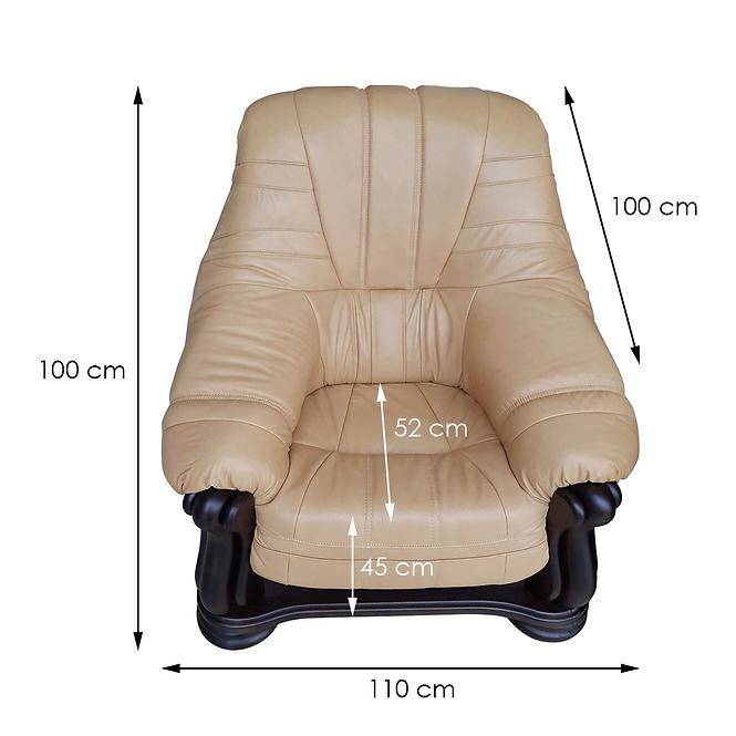 Ülőgarnitúra szett bőr Mercedes 3N21 Antique Ivor 22-66,8