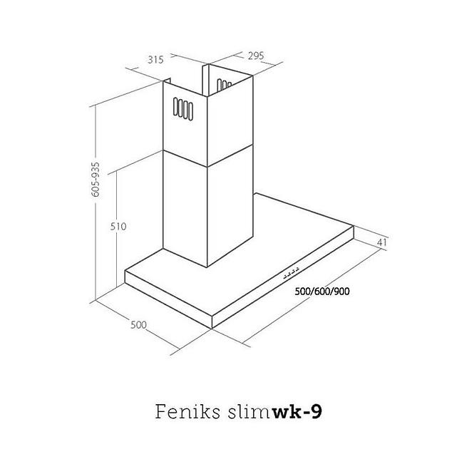 Páraelszívó WK-9 Feniks Slim 60