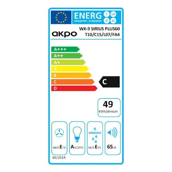 Páraelszívó WK-9 Sirius Plus 60 fekete,7