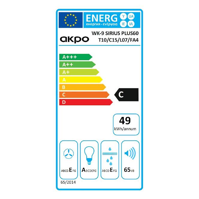 Páraelszívó WK-9 Sirius Plus 60 fekete,7