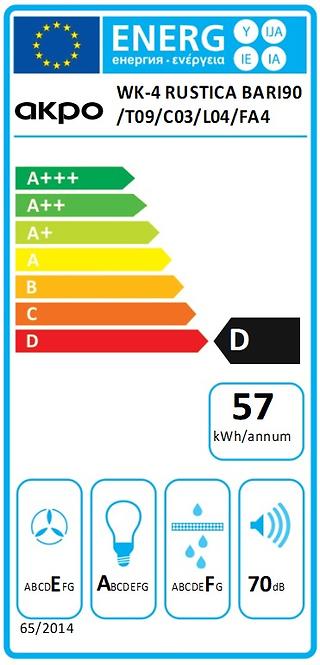 Páraelszívó WK-4 Rustica Bari 90