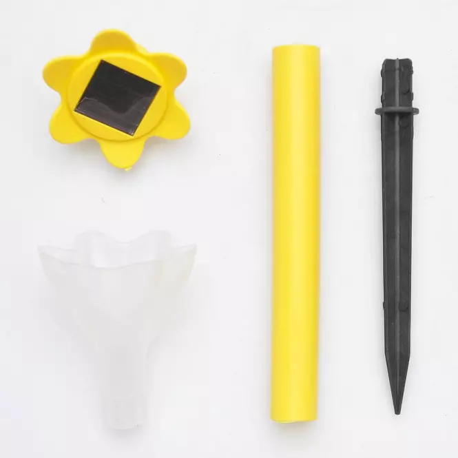 Napelemes lámpa GLE23642  LED,  D:  6cm, H: 35cm,