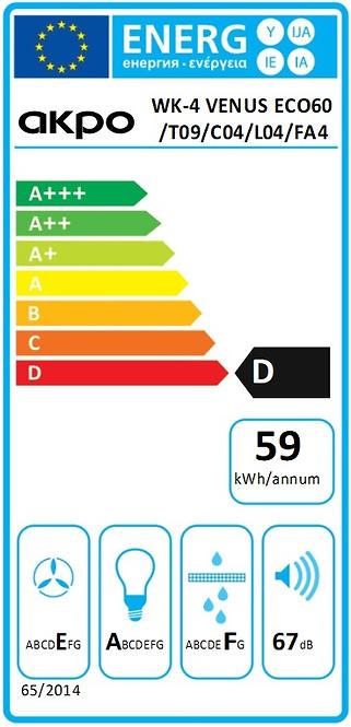 Páraelszívó WK-4 Venus Eco 60 fehér