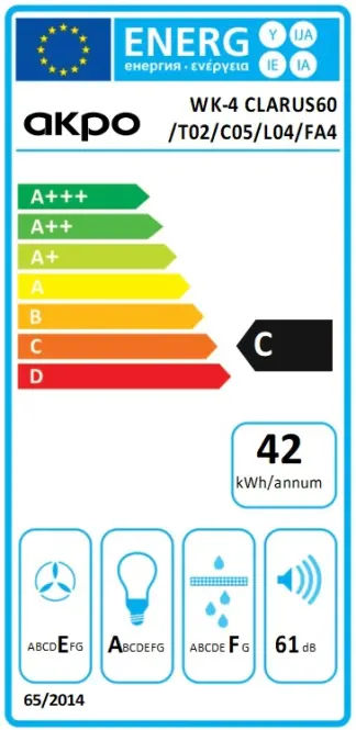 Páraelszívó WK-4 Clarus fehér,14