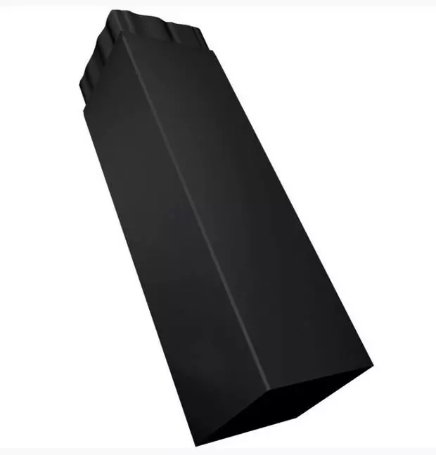 Cső 28CM fekete,2