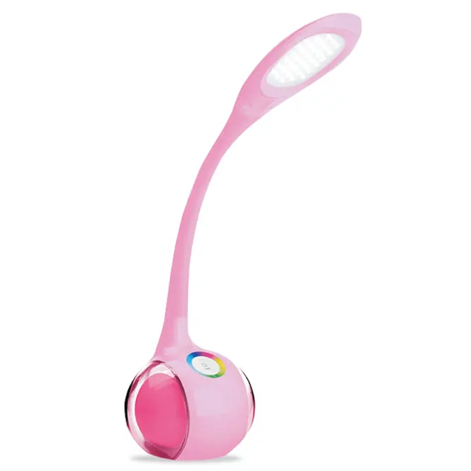 Asztali lámpa Celebes LED pink,2