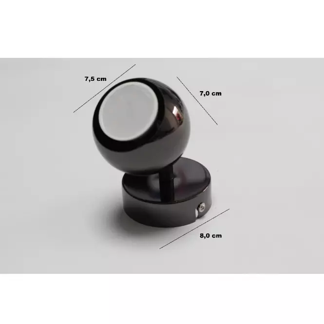 Lámpa Mars As-8006-01-6195 Black Chrome K1,3