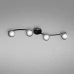 Lámpa Mars As-8006-04-6195 Black Chrome Ls4