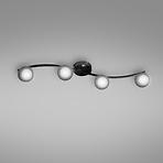 Lámpa Mars As-8006-04-6195 Black Chrome Ls4