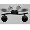 Lámpa Mars As-8006-02-6195 Black Chrome Ls2,6
