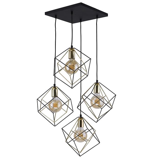 Lámpa Alambre 2778 Black/Gold Pl4