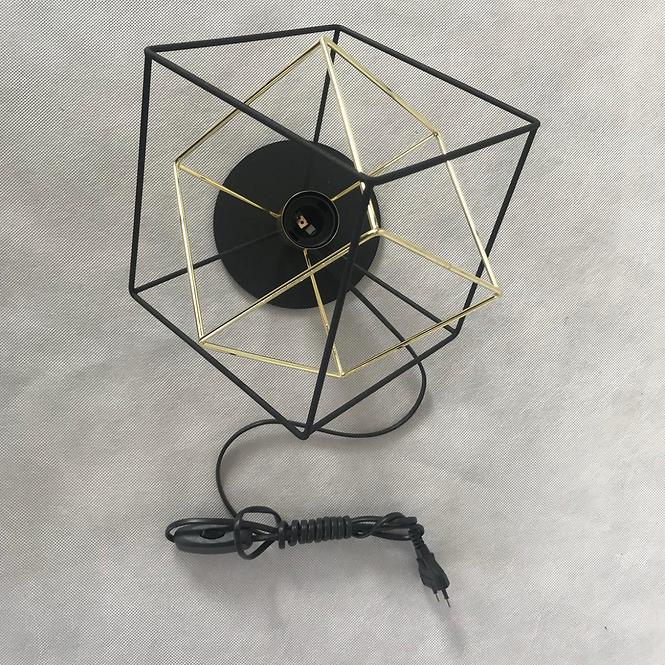 Lámpa Alambre 5450 Black/gold Lb1