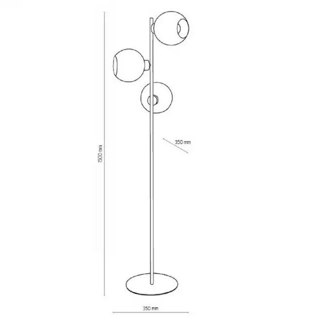 Lámpa Cubus 5239 Graphite Lp1,4