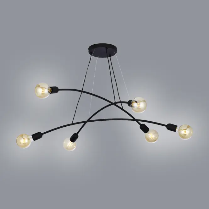 Lámpa Helix 2726 Black Lw6