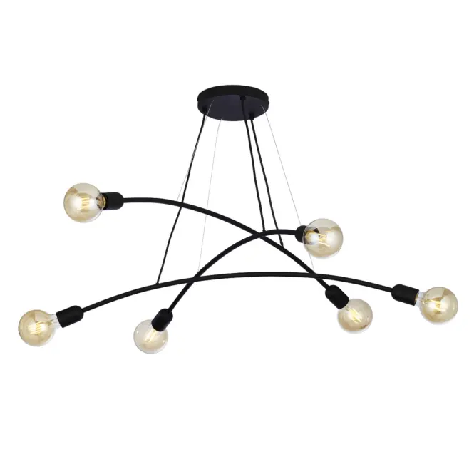 Lámpa Helix 2726 Black Lw6
