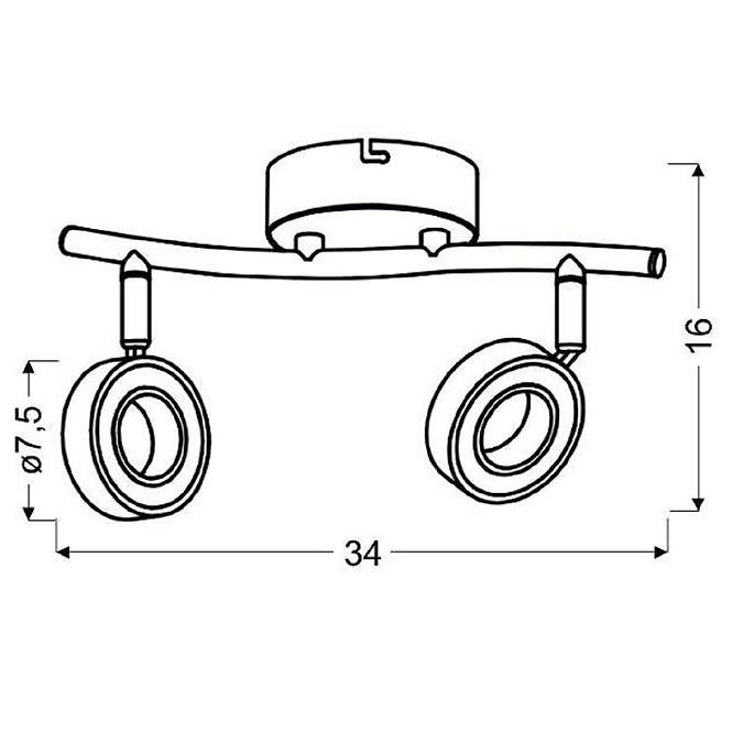 Lámpa Vinola 92-65605 Led Ls2