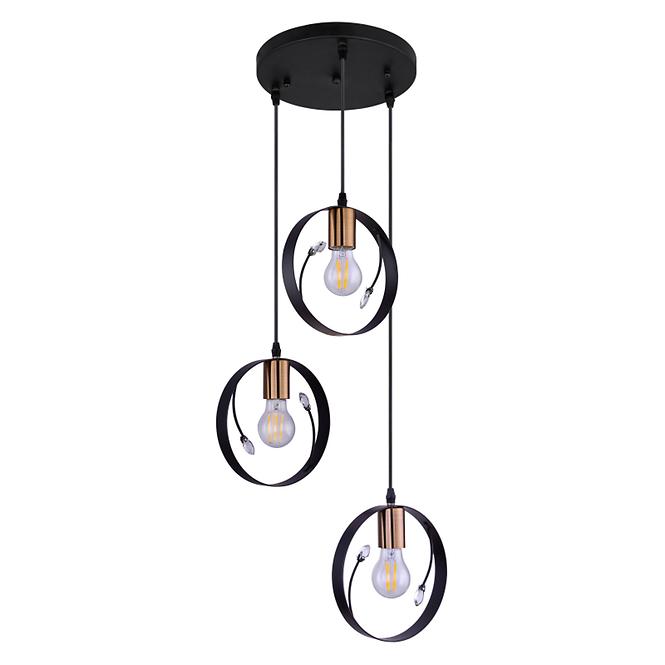 Lámpa 15346-3 BLACK LW3