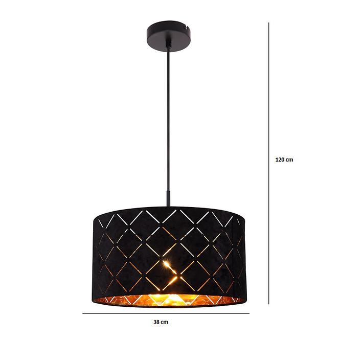 Lámpa 15334H BLACK LW1