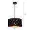 Lámpa 15334H BLACK LW1,7