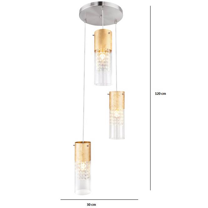 Lámpa 15908-3G GOLD LW3