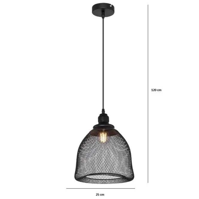 Lámpa 15047H4 BLACK LW1