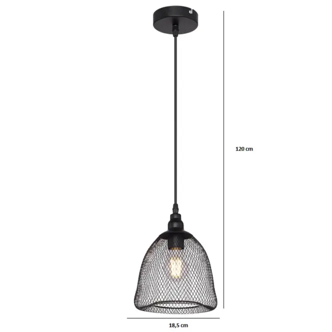 Lámpa 15047H1 BLACK LW1