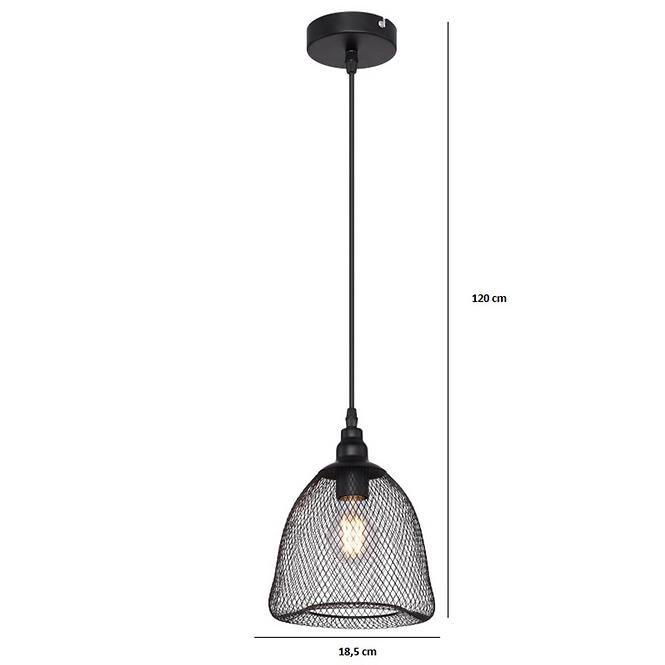 Lámpa 15047H1 BLACK LW1
