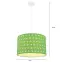 Lámpa 54009H GREEN LW1,5