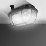 Lámpa 90045 Ovális 60W Fekete