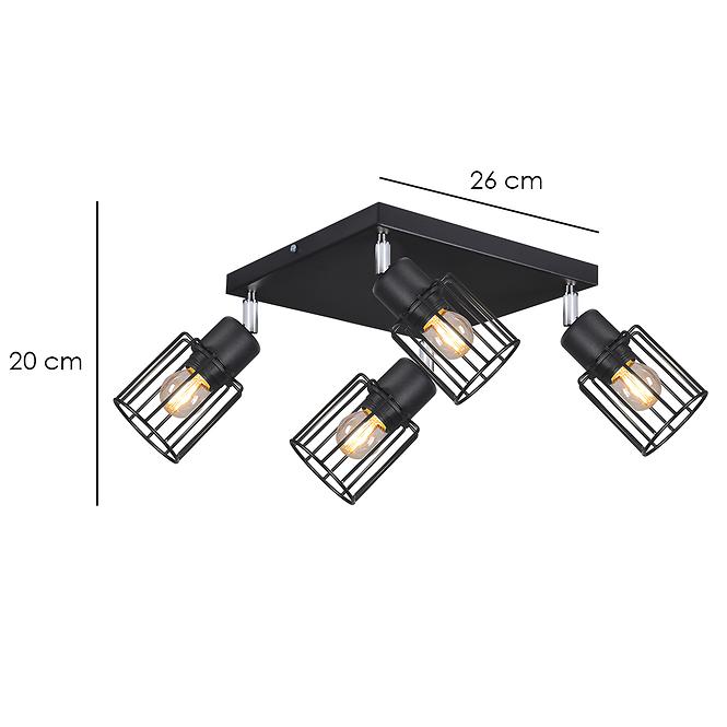Luster TROY BLACK K-4563 Ls4