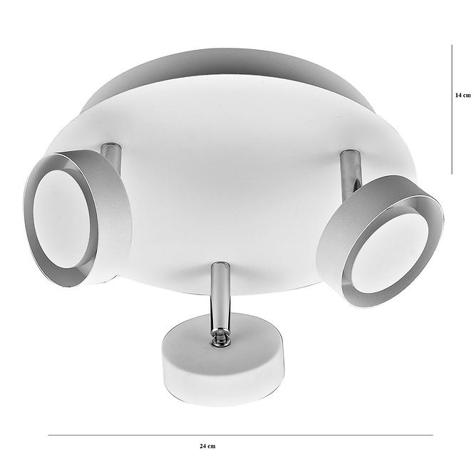 Lámpa Alexa Hp-918bm-03-8989bm Biała Pl3