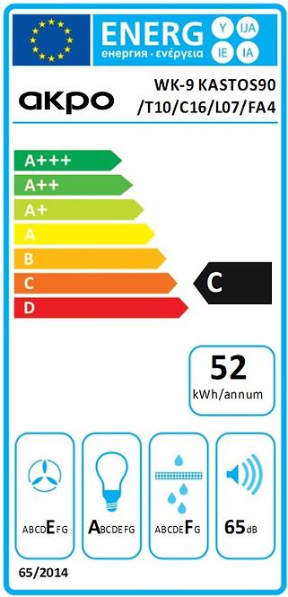 Páraelszívó WK-9 Kastos 90 fehér,5