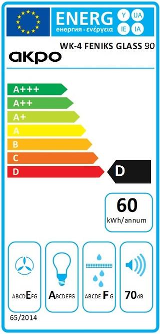 Páraelszívó WK-4 Feniks Glass eco 90 fekete