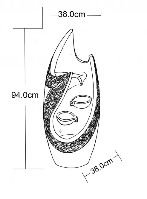 Kerti szökőkút WXF01905654,8