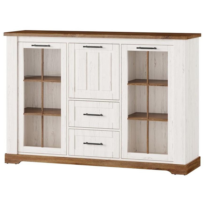 Szekrény Büfé 48 Country tölgy stirling/fenyő andersen