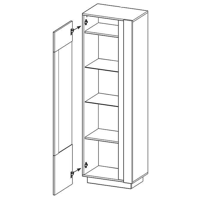 Vitrin 60 Arco B dub grandson