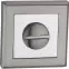 WC-rozetta nikkel / fekete,2