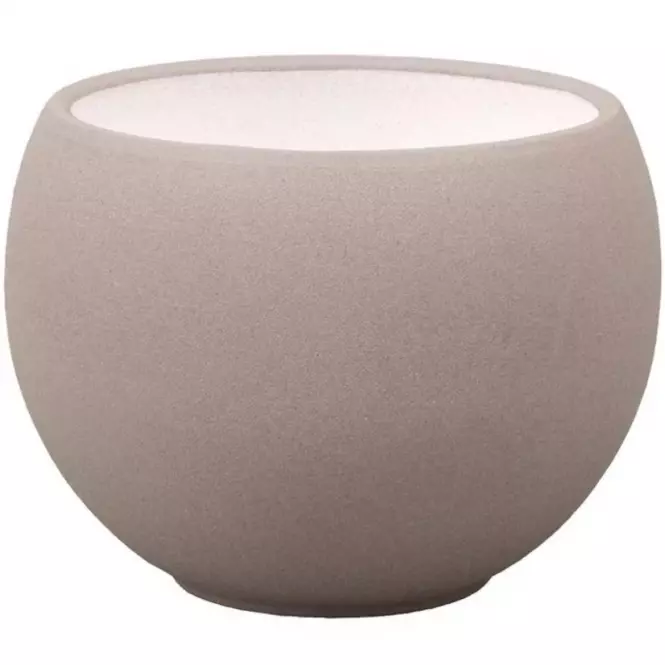 Virágcserép LUNA STRUKTUR d17x13cm barna