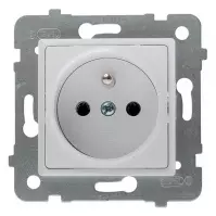 Konektor GP-1QZ/M egyes Z/U fehér