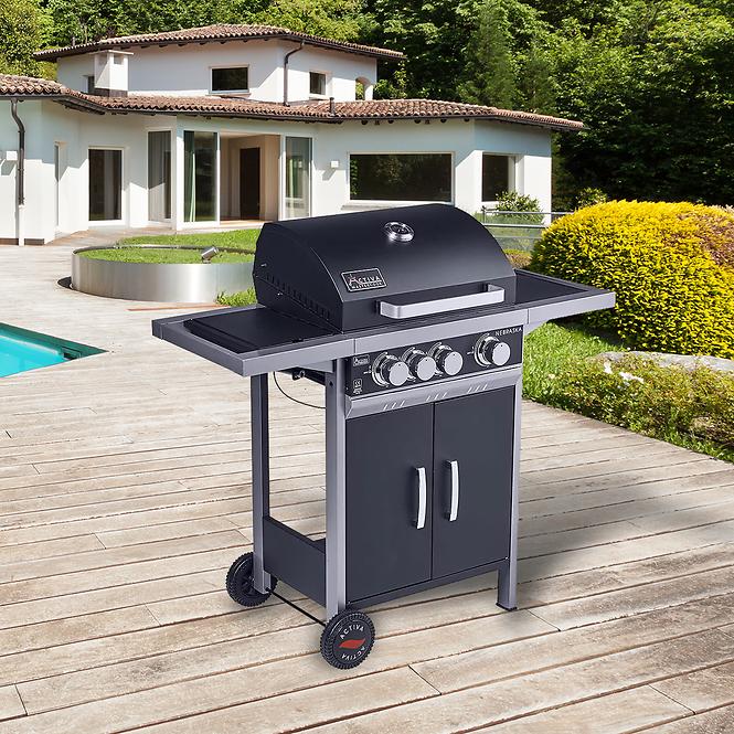 Gázgrill Nebraska 3+1 (8,4 +2,8 kW) 19741G