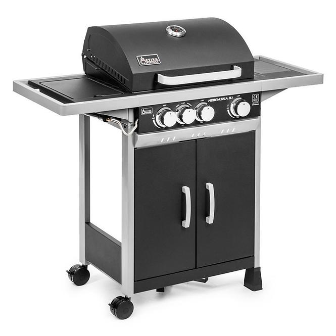 Gázgrill Nebraska 3+1 (8,4 +2,8 kW) 19741G