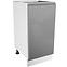 Konyhaszekrény Gardena D40 P jobb grey