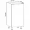 Konyhaszekrény Gardena D40 P jobb grey,2