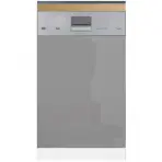 Konyhaszekrény Gardena D60FZN mosogatógép ajtaja 570 X 596 szürke