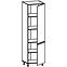 Konyhaszekrény Gardena D60R P szürke,3