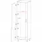 Konyhaszekrény Gardena D60ZL P grey,3