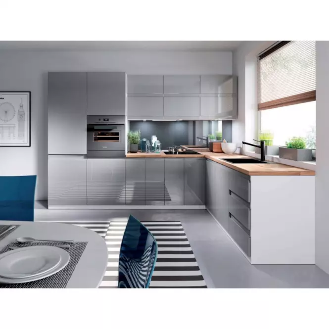 Konyhaszekrény Gardena D60ZL P grey,5